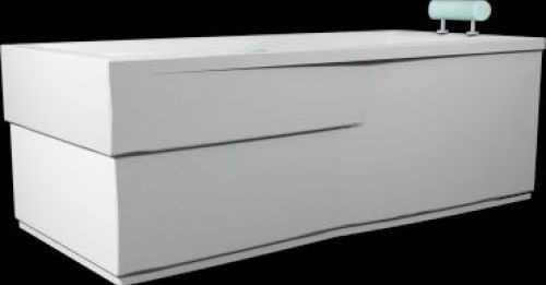 TEIKO Krycí panel k vaně Vela P bílý, pravý V122150R62T01001