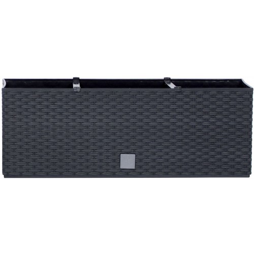 Prosperplast RATO CASE Truhlík se zavlažováním 60x25x24cm, antracit DRTC600 Prosperplast RATO CASE Truhlík se zavlažováním 60x25x24cm, antracit DRTC600