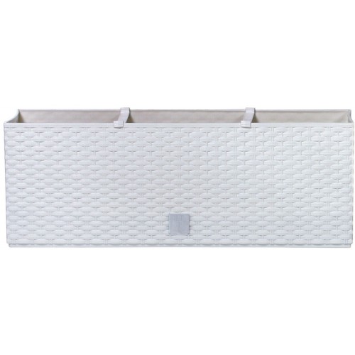 Prosperplast RATO CASE Truhlík se zavlažováním 80x33x32cm, bílý DRTC800 Prosperplast RATO CASE Truhlík se zavlažováním 80x33x32cm, bílý DRTC800