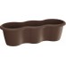 Prosperplast RESPANA TRIPLE Truhlík 51,9x20x14,8 cm, hnědá DREX520