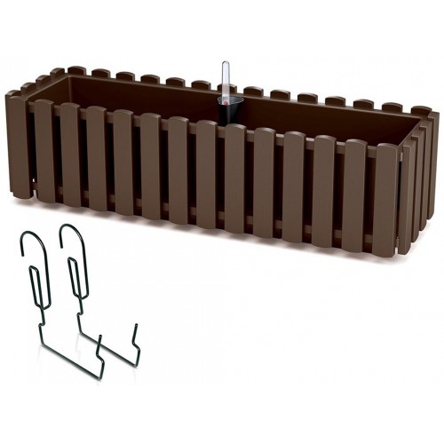 Prosperplast BOARDEE FENCYCASE W Truhlík 58x18x16,2cm, hnědý DDEF600W Prosperplast BOARDEE FENCYCASE W Truhlík 58x18x16,2cm, hnědý DDEF600W