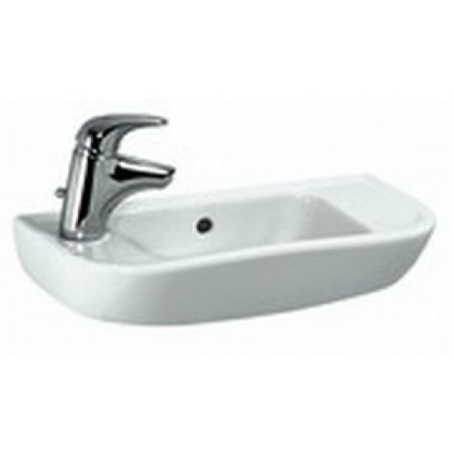 Laufen PRO C Umývátko 50x25 cm, s otvorem, bílé LCC, 8.1695.7.400.105.1 Laufen PRO C Umývátko 50x25 cm, s otvorem, bílé LCC, 8.1695.7.400.105.1