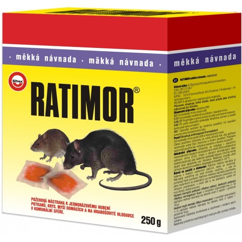 UNICHEM Ratimor měkká návnada, jed 250g 50397UN