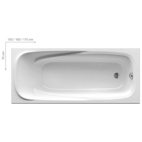 RAVAK VANDA II Vana 160x70 snowwhite CP11000000 RAVAK VANDA II Vana 160x70 snowwhite CP11000000