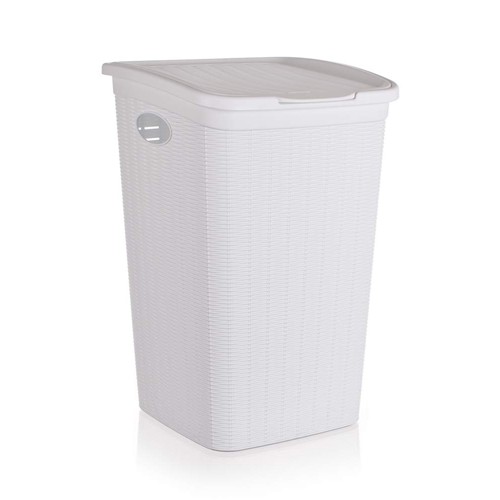 VETRO-PLUS RATTAN Koš na špinavé prádlo 50 l, bílý 5530050 VETRO-PLUS RATTAN Koš na špinavé prádlo 50 l, bílý 5530050