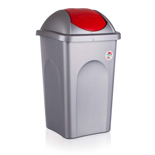 VETRO-PLUS Koš odpadkový MP 60 l, červené víko 5570157 VETRO-PLUS Koš odpadkový MP 60 l, červené víko 5570157