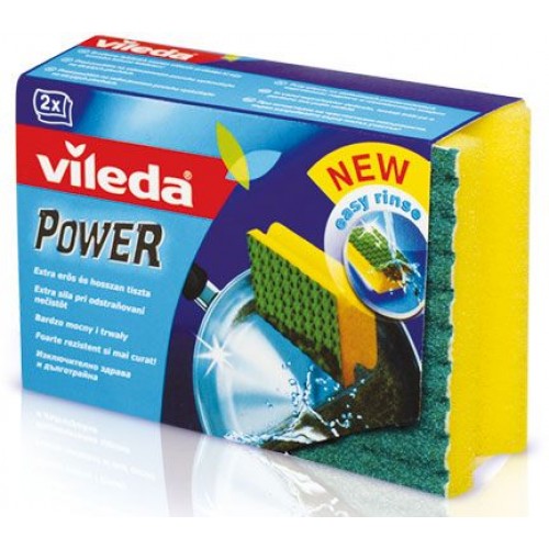 VILEDA Power houbička 2ks 138932 VILEDA Power houbička 2ks 138932