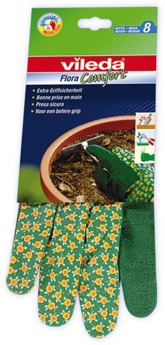 VILEDA Rukavice zahradní Comfort M 100529