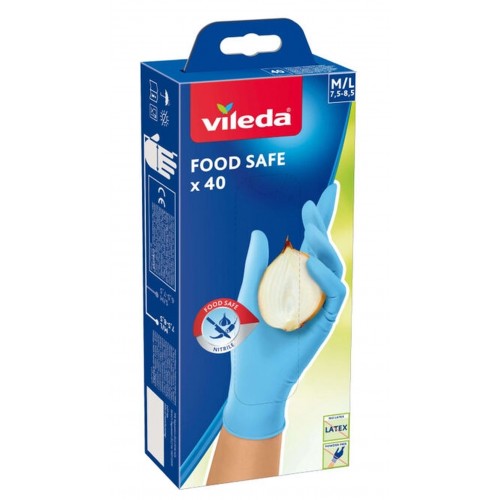 VILEDA Food Safe rukavice M/L 40ks 171015 VILEDA Food Safe rukavice M/L 40ks 171015