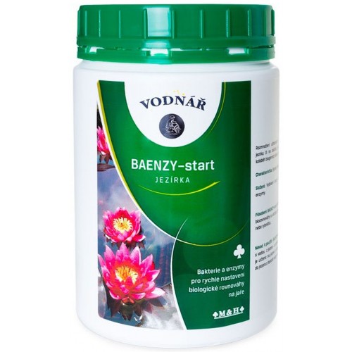 VODNÁŘ Baenzy start do jezírka, 1kg VODNÁŘ Baenzy start do jezírka, 1kg