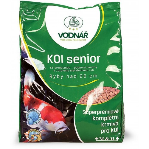 VODNÁŘ Koi Senior krmivo, 0,5kg VODNÁŘ Koi Senior krmivo, 0,5kg