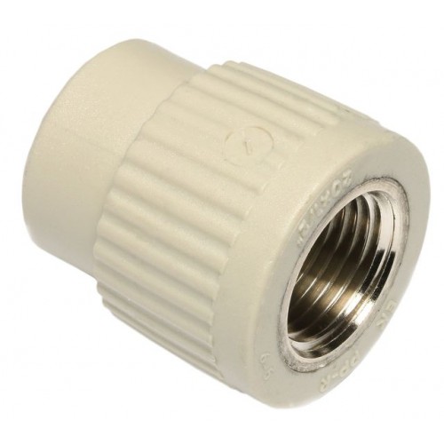 PPR přechodka s kovovým závitem vnitřním 25 x 3/4", 60502534 PPR přechodka s kovovým závitem vnitřním 25 x 3/4", 60502534