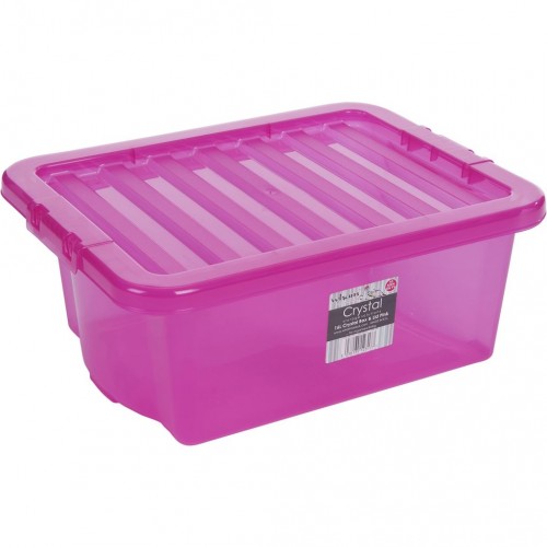WHAM 12317 box s víkem 16l růžová 42000021 WHAM 12317 box s víkem 16l růžová 42000021