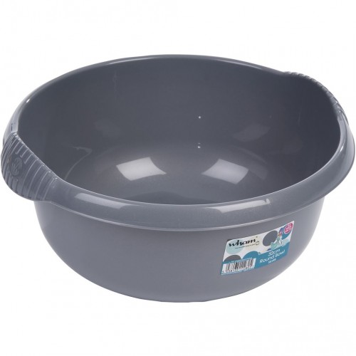 WHAM umyvadlo kulaté 32cm 7l stříbrné 11270 WHAM umyvadlo kulaté 32cm 7l stříbrné 11270