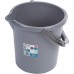 WHAM 11580 vědro s výlevkou 10l stříbrné 42000072