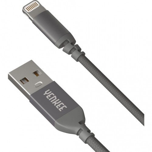 YENKEE YCU 611 GY USB / lightning 1m kabel šedý 30015966 YENKEE YCU 611 GY USB / lightning 1m kabel šedý 30015966