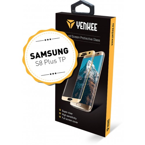 YENKEE YPG 3D04 3D ochranné sklo Galaxy S8+TP 30015578 YENKEE YPG 3D04 3D ochranné sklo Galaxy S8+TP 30015578