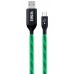 YENKEE YCU 231 GN LED Micro USB kabel 35052176