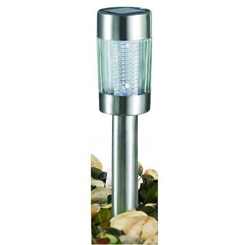 Zahradní solární lampička 427 mm 2 LED, nerez+plast 2170129 Zahradní solární lampička 427 mm 2 LED, nerez+plast 2170129