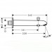 Hansgrohe Vanový výtok E/S 228 mm s přepínačem, chrom 13424000