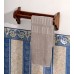 SAPHO RETRO držák na ručníky 50x17cm, buk 1671