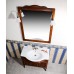 SAPHO RETRO zrcadlo 89x115cm, buk, 1679