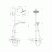 Hansgrohe CROMA 100 Showerpipe k vaně EcoSmart DN15, chrom 27144000