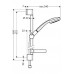 Hansgrohe Croma 100 - 1jet/Unica'C, sada 0,65 m, chrom 27717000