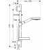 Hansgrohe Raindance 27806000 S 100 AIR 3jet EcoSmart/Unica'S, sada 0,65 m, chrom