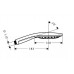 Hansgrohe Raindance Select Ruční sprcha 150 3jet bílá/chrom 28587400