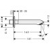 Hansgrohe METRIS NEW Vanový výtok DN20 chrom 31494000