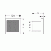 Hansgrohe AXOR STARCK Modul reproduktoru, chrom 40874000