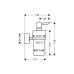 Hansgrohe AXOR UNO2 Dávkovač tekutého mýdla, chrom 41519000