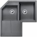BLANCO Metra 9 E dřez Silgranit aluminium 515567 + ZDARMA VILEDA MOP Easy Wring