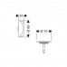 Hansgrohe Flexaplus Vrchní sada, chrom 58185000