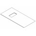 SAPHO ADRIENA 590100L-503 deska Rockstone 100x48cm, matterhorn, levá
