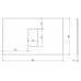 SAPHO ADRIENA 59080-518 deska Rockstone 80x48cm, savannah