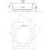 POLYSAN Vana ROYAL CORNER FRAME s konstrukcí