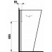 LAUFEN IL BAGNO ALESSI dOt Umyvadlo 59x49cm, s 1 otvorem, černá, 8.1190.2.400
