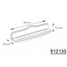 SAPHO MONTANA 812135 držák ručníků 350x85mm, dřevo