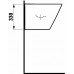 LAUFEN IL BAGNO ALESSI dOt Umyvadlo 74x49 cm s 1 otvorem, LCC, 8.1290.5.400