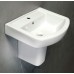 AQUALINE BASIC keramické umyvadlo 55x45cm, bílá 71122104