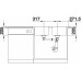 BLANCO CLASSIMO 8 IF InFino nerez kartáčovaný oboustr. prov. s exc. PushControl 525331