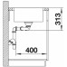BLANCO CLASSIMO 8 IF InFino nerez kartáčovaný oboustr. prov. s exc. PushControl 525331