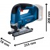 BOSCH GST 185-LI PROFESSIONAL Akumulátorová kmitací pila, 2x 4,0 Ah, GAL 18V-40, kufr 06015B3024