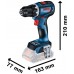 BOSCH GSR 18V-90 C Aku vrtací šroubovák, L-BOXX, GAL 18V-40, 2x Aku 5.0Ah 06019K6006
