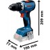 BOSCH GSR 18V-65 PROFESSIONAL Vrtací šroubovák, L-Boxx 06019N3201