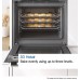 Bosch Serie 4 Vestavná pečící trouba 60 x 60 cm černá HBA274BB3F