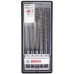 BOSCH Sada vrtáků SDS plus-7X, 5 ks pr. 5/6/6/8/10 mm, 2608576199