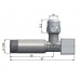 SAPHO CUBO rohový ventil A-80 1/2"x3/8" s matkou, chrom 1CUBO